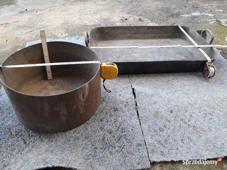 Brytfanna miedziana garnek miedziany miedź retro Częstochowa