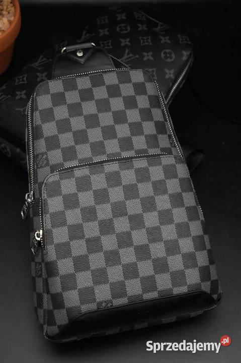 Torba Louis Vuitton 11 czarna męska Świetna Dla mężczyzn wielkopolskie Kalisz