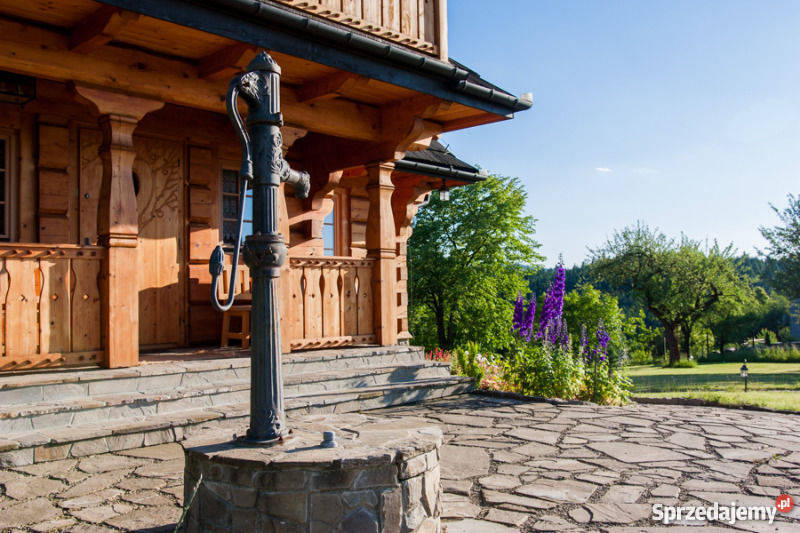 Rezydencja Tarnów dom drewniany dom z bali dom