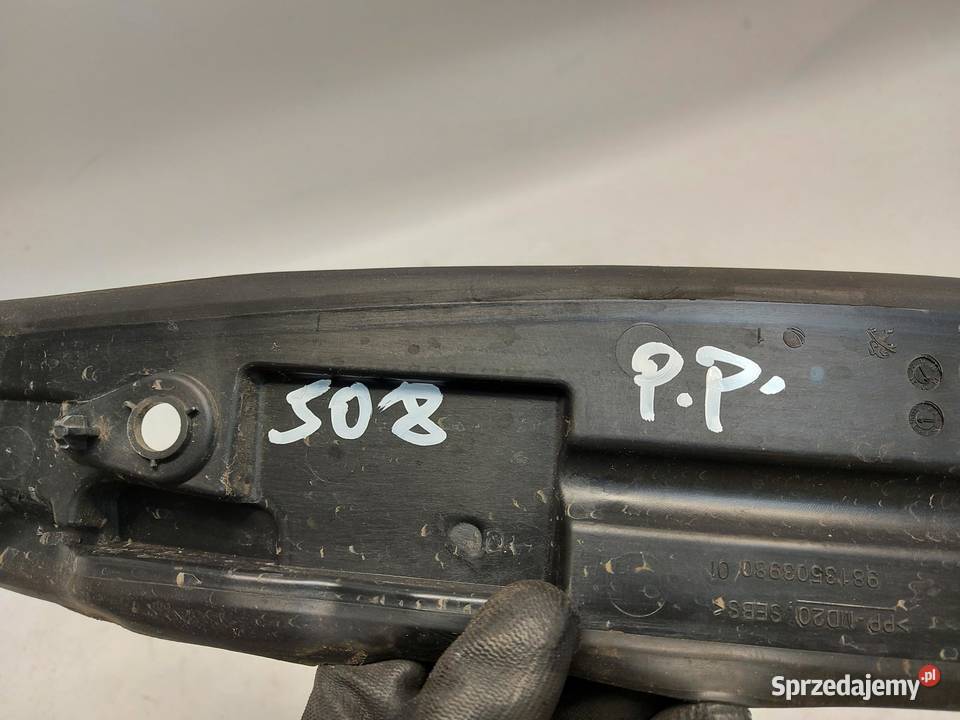 PEUGEOT 508 II Osłona wygłuszenie błotnika przód