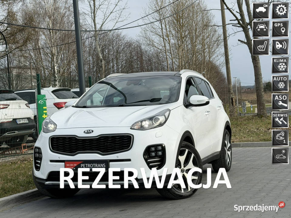Kia Sportage 17 CRDI 141 GTLINE Automat Skóra 4 SUV Mrągowo