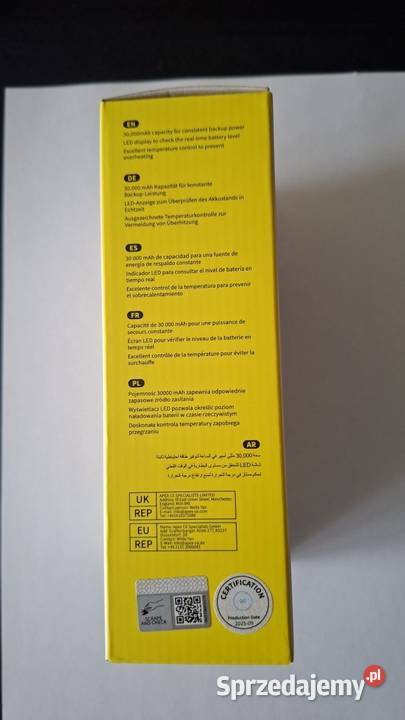 BASEUS Power Bank mocny szybki pojemny 30000mAh Telefony i Akcesoria Zielona Góra sprzedam