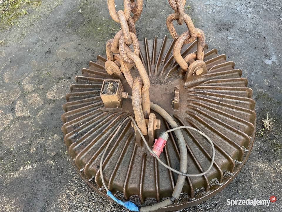Elektromagnes magnes do złomu chwytak Nowa Sól