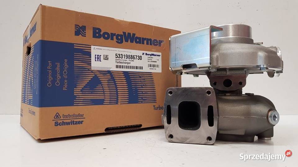 Nowa turbosprężarka BorgWarner 53319706730 Siedlce