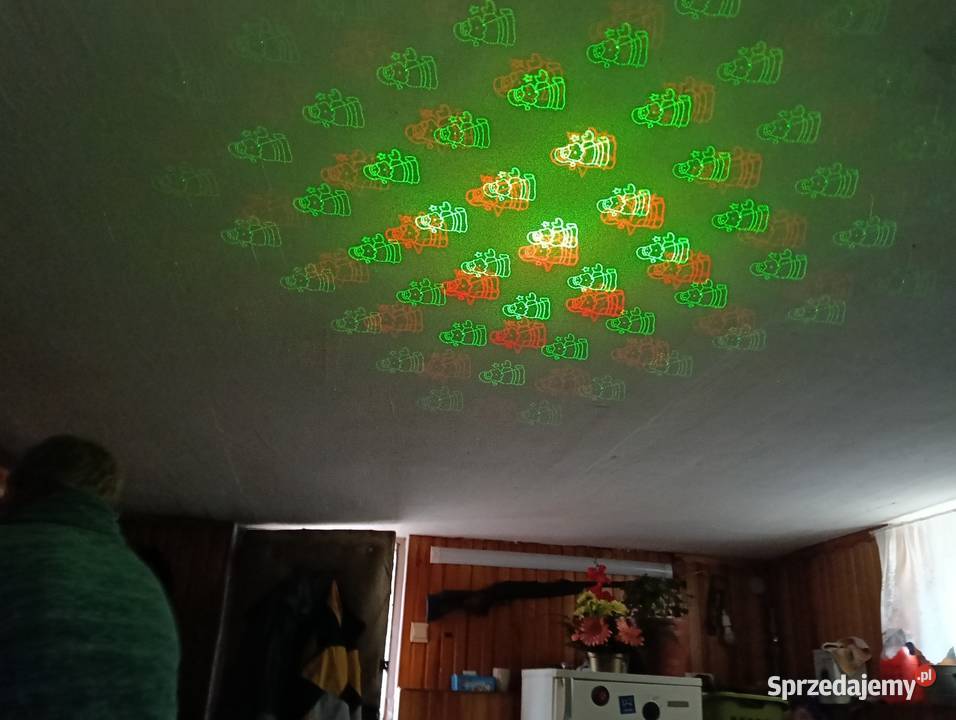 Projektor laserowy na Boże Narodzenie Drążdżewo Nowe