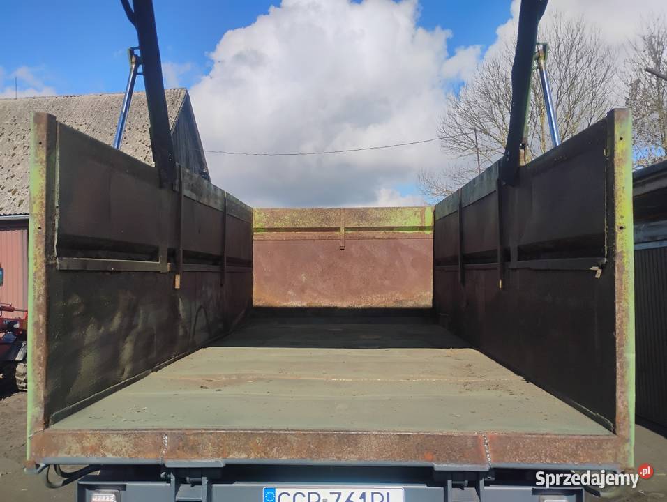 Przyczepa jednoosiowa 8t Rolnictwo sprzedam