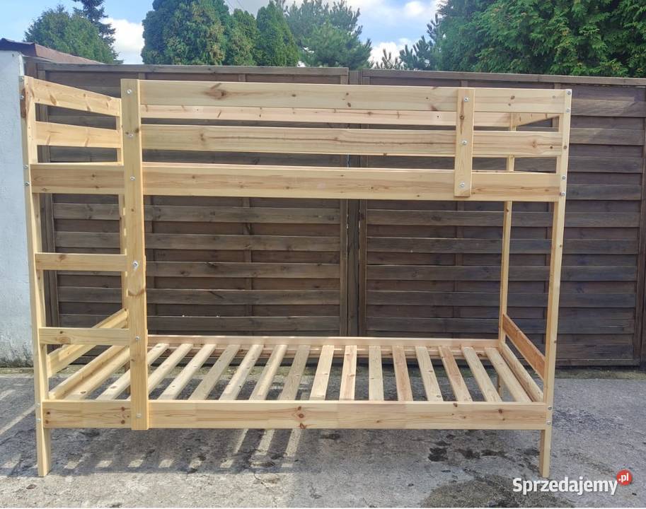Łóżko IKEA Mydal 90x200 piętrowe sosnowe Warszawa