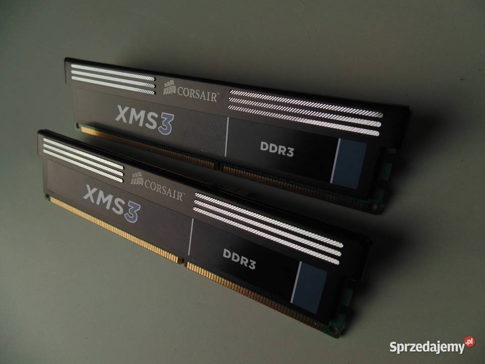 Pamięć RRAM Corsair XMS3 8GB DDR3 1600MHz C9 mazowieckie