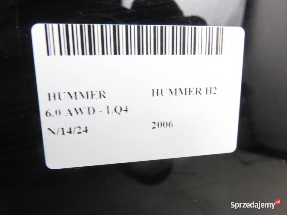 SZYBA TYLNA HUMMER H2 osobowe