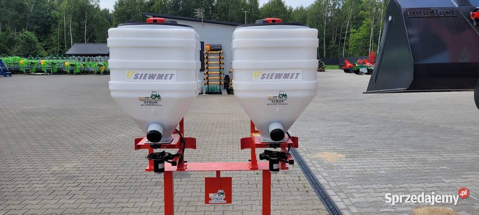 Siewnik poplonów solarka z mieszadłem Siewmet mazowieckie Zdany