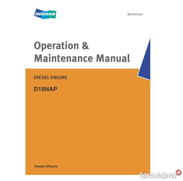 Doosan D18NAP SILNIK instrukcja napraw Kielce