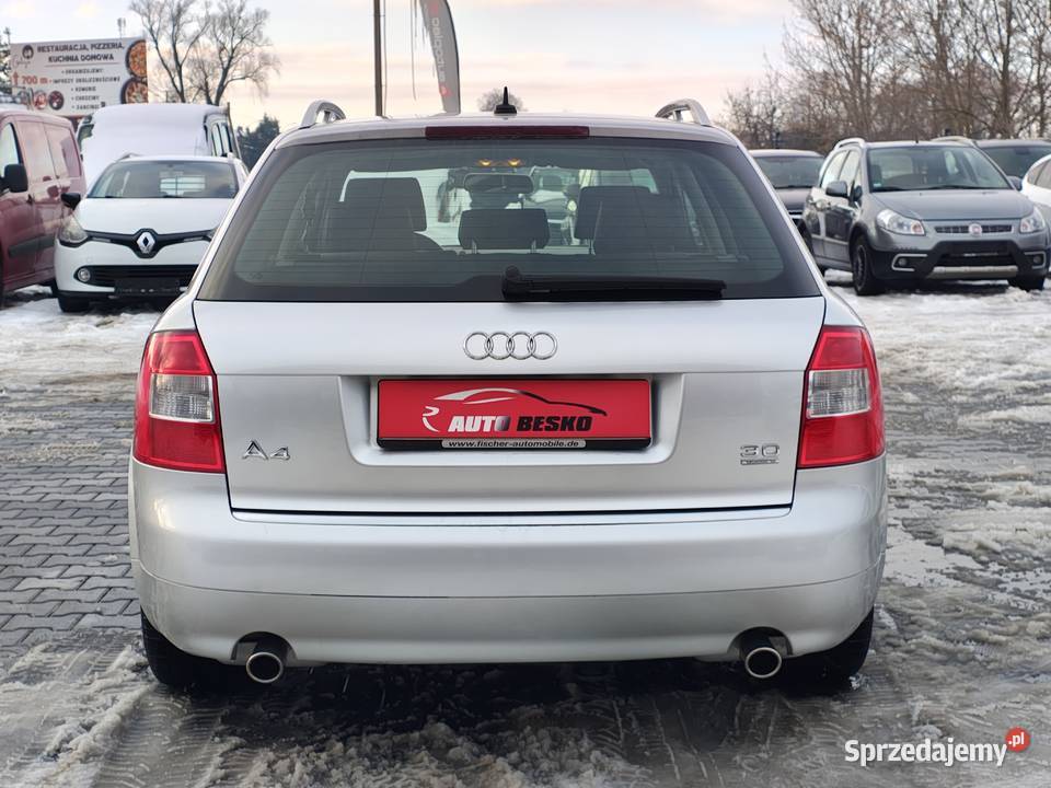 AUDI A4 30Benzyna V6 QUATRO Niski Przebieg napęd 4x4 Zarszyn sprzedam