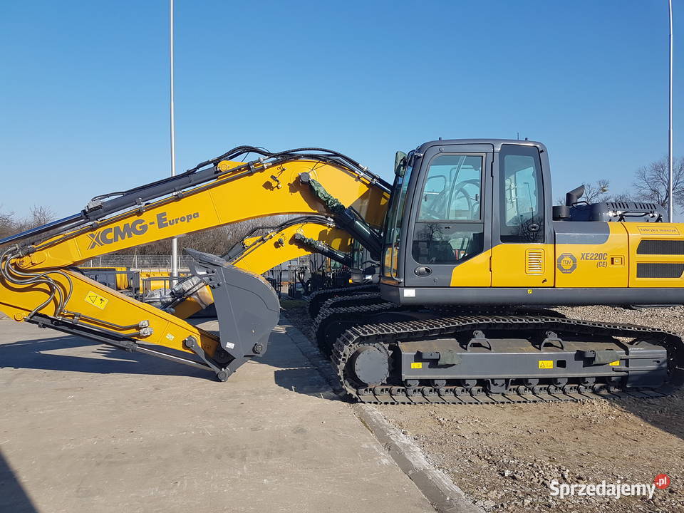 Koparka gąsienicowa XCMG XC220E 22 tony dolnośląskie Jelenia Góra