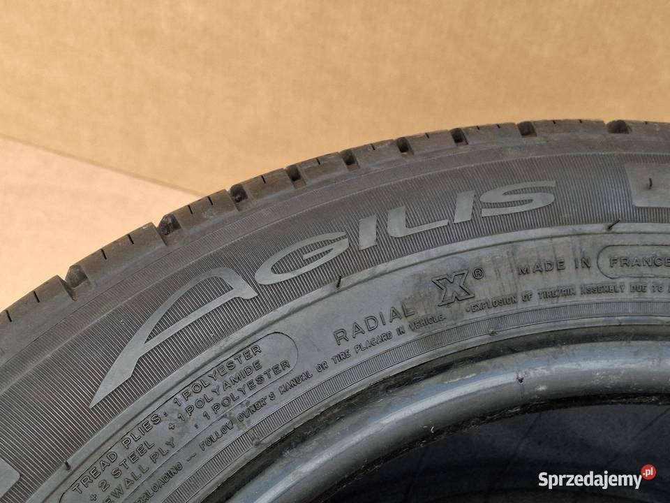 OPONY LETNIE MICHELIN AGILIS 21560R17C 2156017C sprzedam