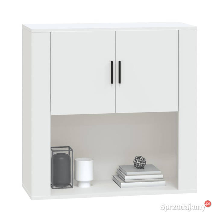 Szafka ścienna biała 80x33x80 materiał mazowieckie