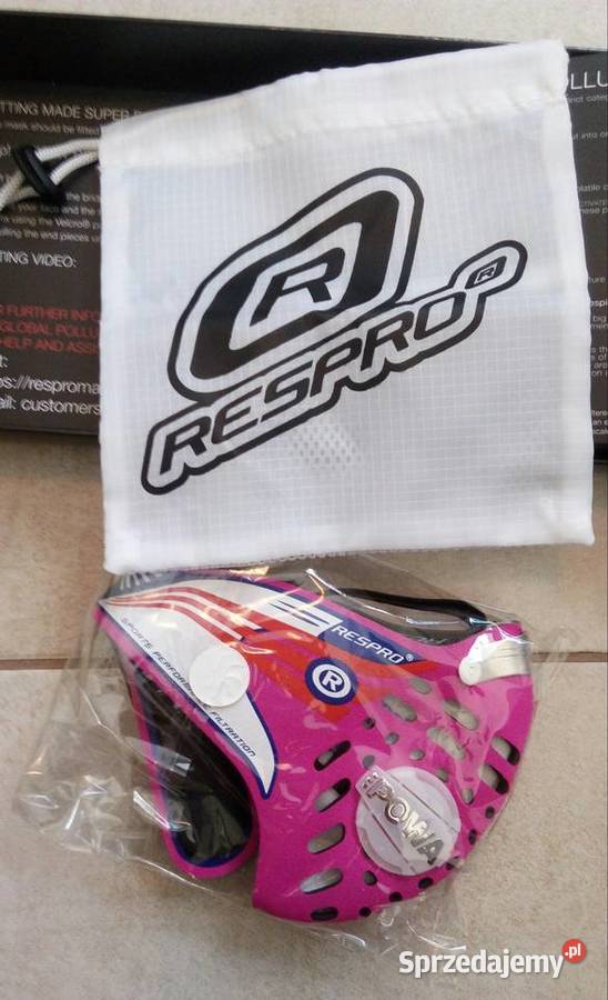 Maseczka antysmogowa Respro Cinqro Nowa sprzedam