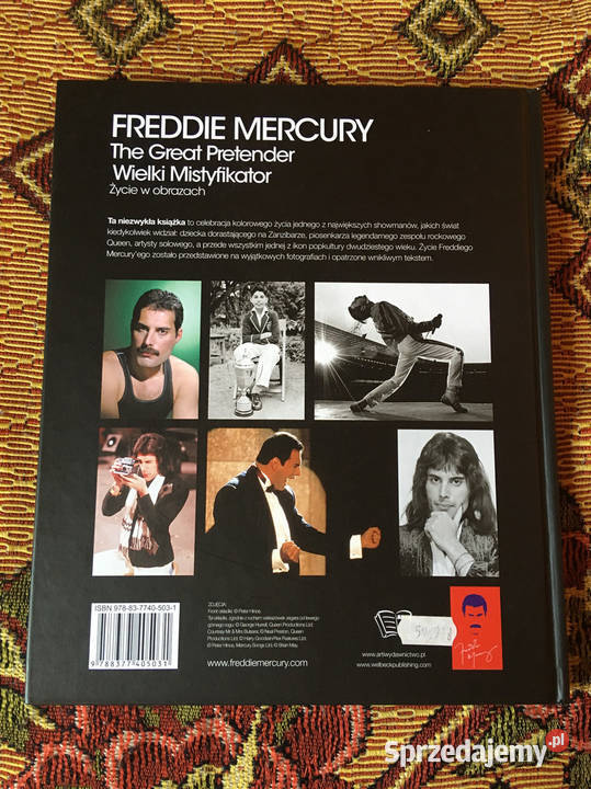 Freddie Mercury Wielki Mistyfikator album Kraków