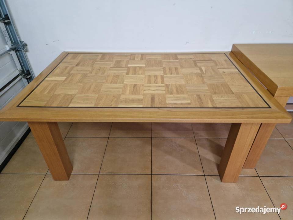 Stół Ława Drewniany Drewno Ciężki 170x110 Poznań