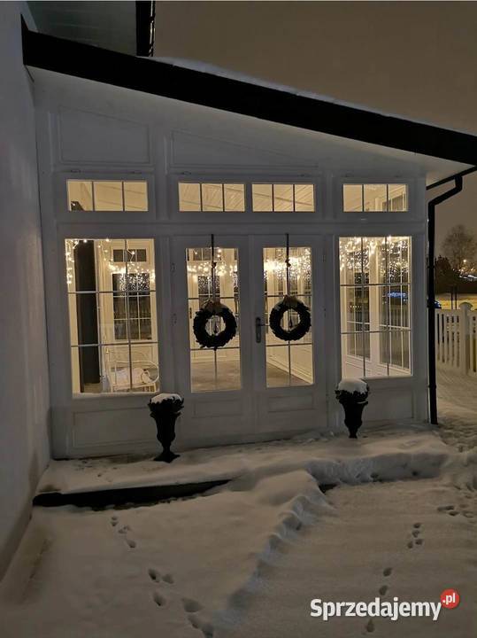 stylowy ogród zimowy oranżeria STYL ANGIELSKI