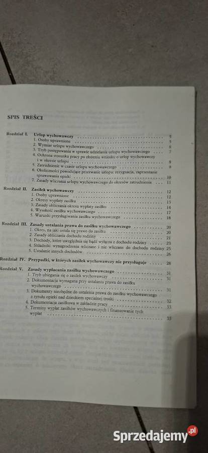 Zasiłki Wychowawcze ZUS 1991 1 wydanie niski wielkopolskie Łęczyca