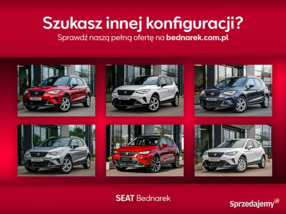 Seat Arona FR 10 TSI 115 DSG łódzkie Łódź