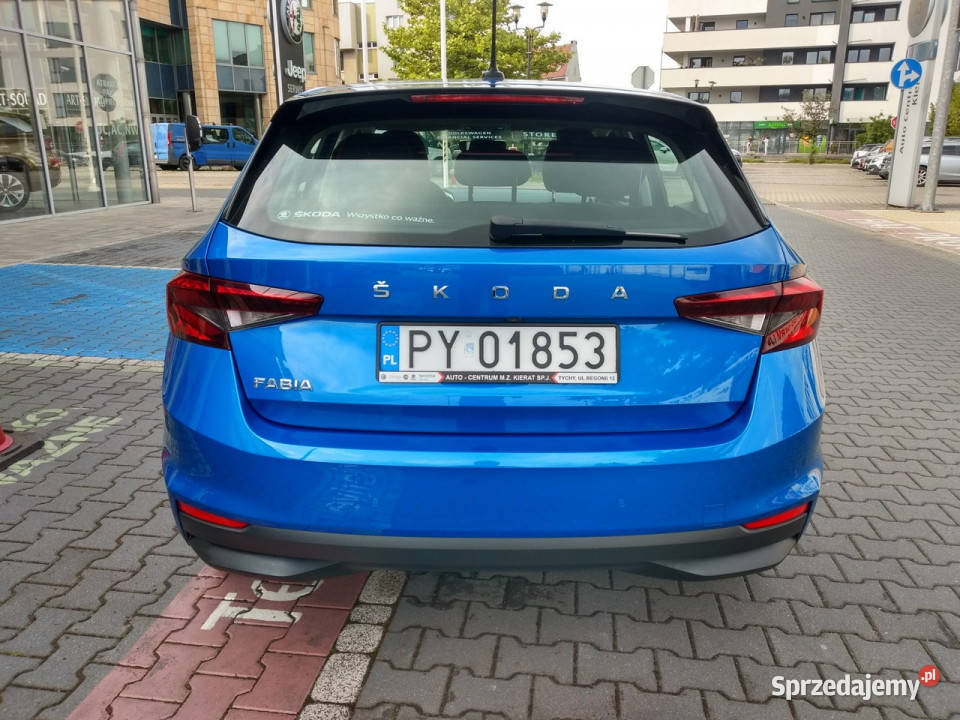 koda Fabia 10 TSI 110 kamera tempomat led