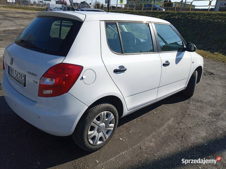 Skoda Fabia 2013r 16tdi welurowa tapicerka świętokrzyskie Kielce