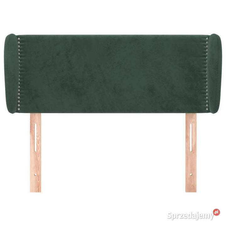 Zagłówek uszak ciemnozielony 103x23x7888 Warszawa