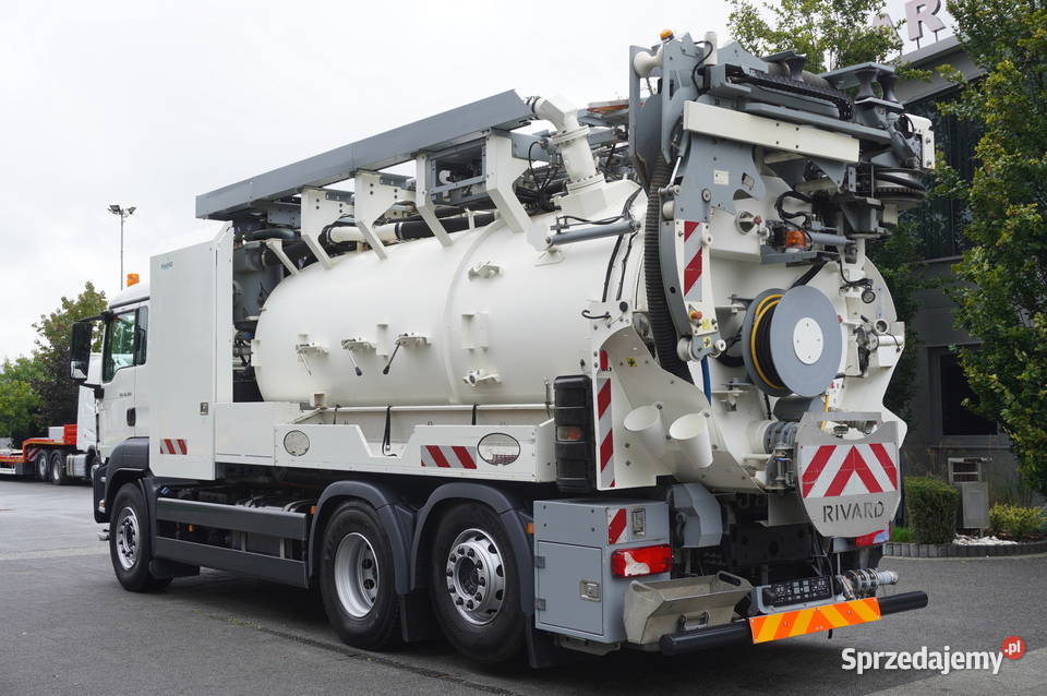 MAN TGS 26360 E6 Zabudowa WUKO Rivard 18 m3 90 2 serwisowany w ASO Kraków