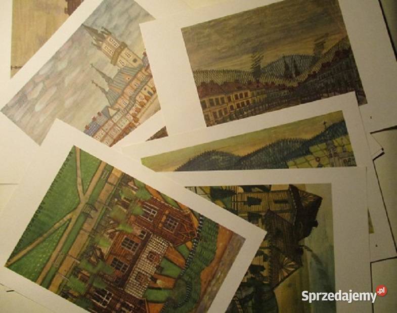 Nikifor Krynicki 12 reprodukcji sztuka naiwna Łódź