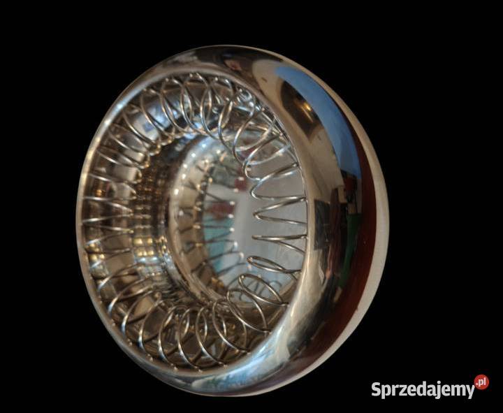 Alessi Popielniczka SPIRALE srebrna średnica 16 Kalisz