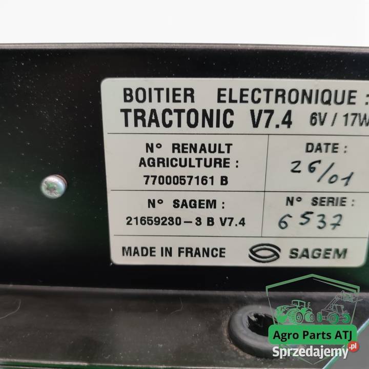 Sterownik Moduł 21659230 3B V74 7700057161 B