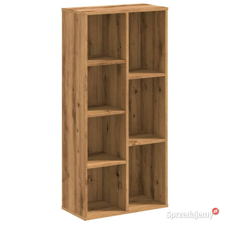 Regał dąb artisian 50x25x105 materiał Regały sprzedam