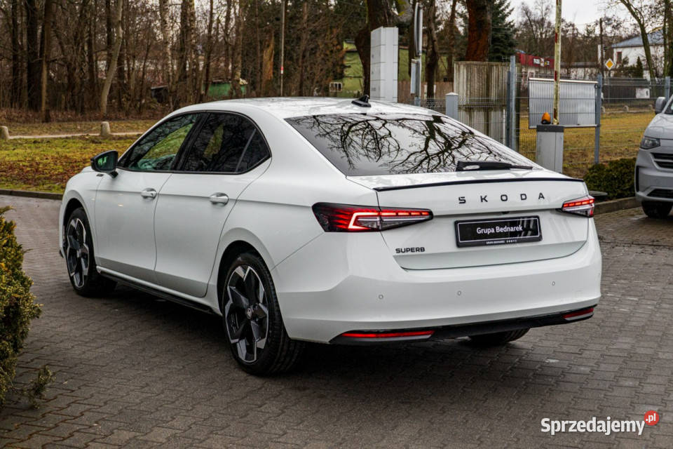 koda Superb Sportline 20 TSI 204 DSG IV 2023 łódzkie Łódź
