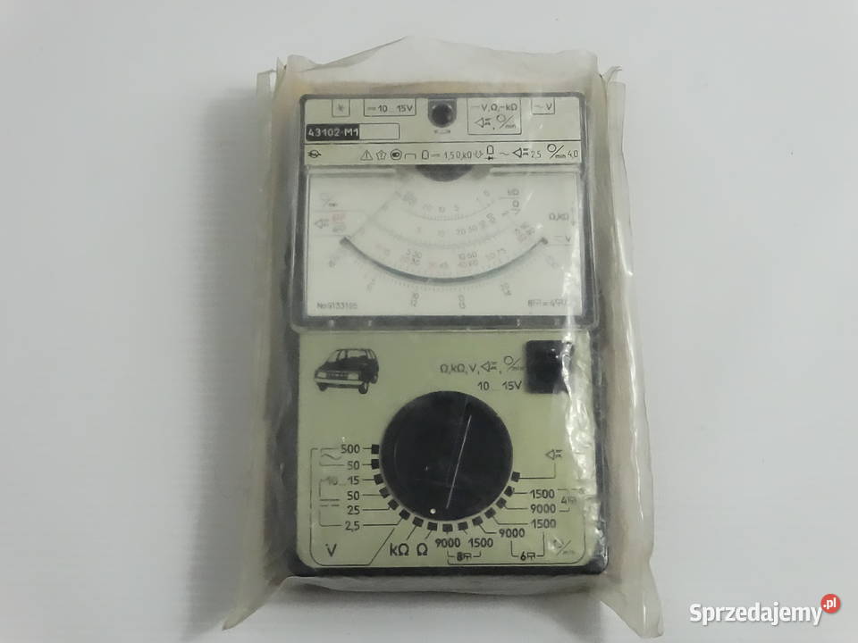 Kultowy Radziecki Multimetr Samochodowy 43102M1 Pozostałe Biłgoraj