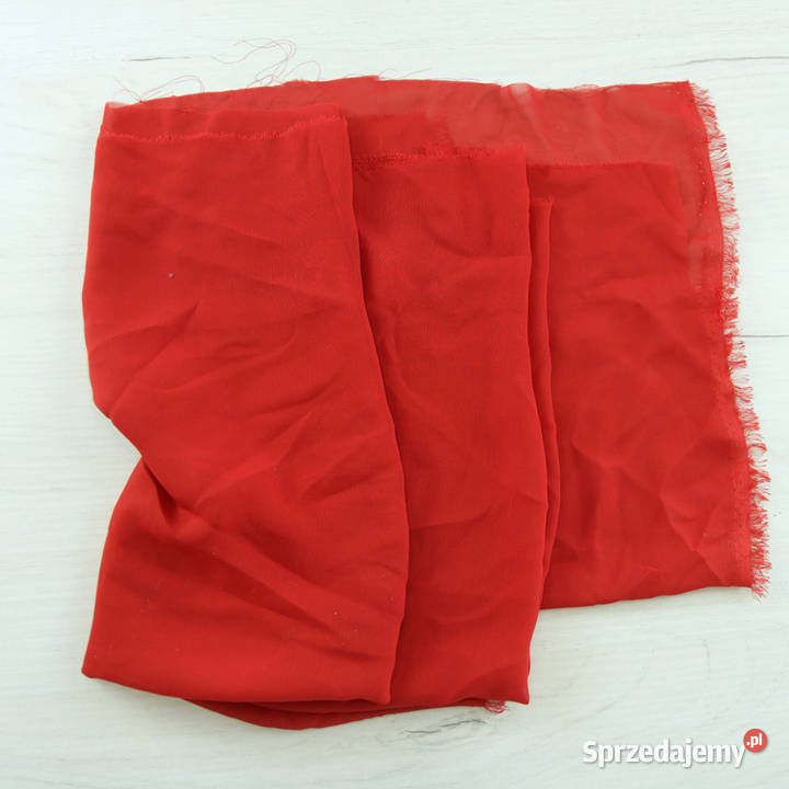 Oddam Czerwony szyfon mały kupon Legnica