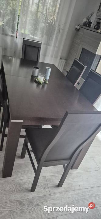 Stół z krzesłami 78cm Aleksandrów Łódzki