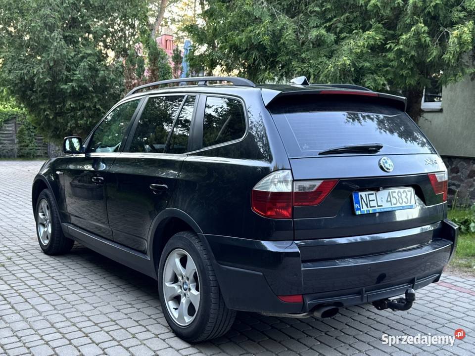 BMW X3 e83 lift 20 diesel xDrive zadbany czarny Suwałki