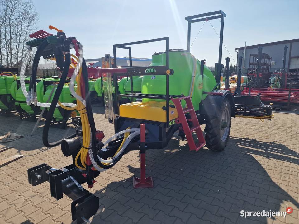 NOWY Opryskiwacz Przyczepiany 1200L12m FERMO Zaczepiane lubelskie