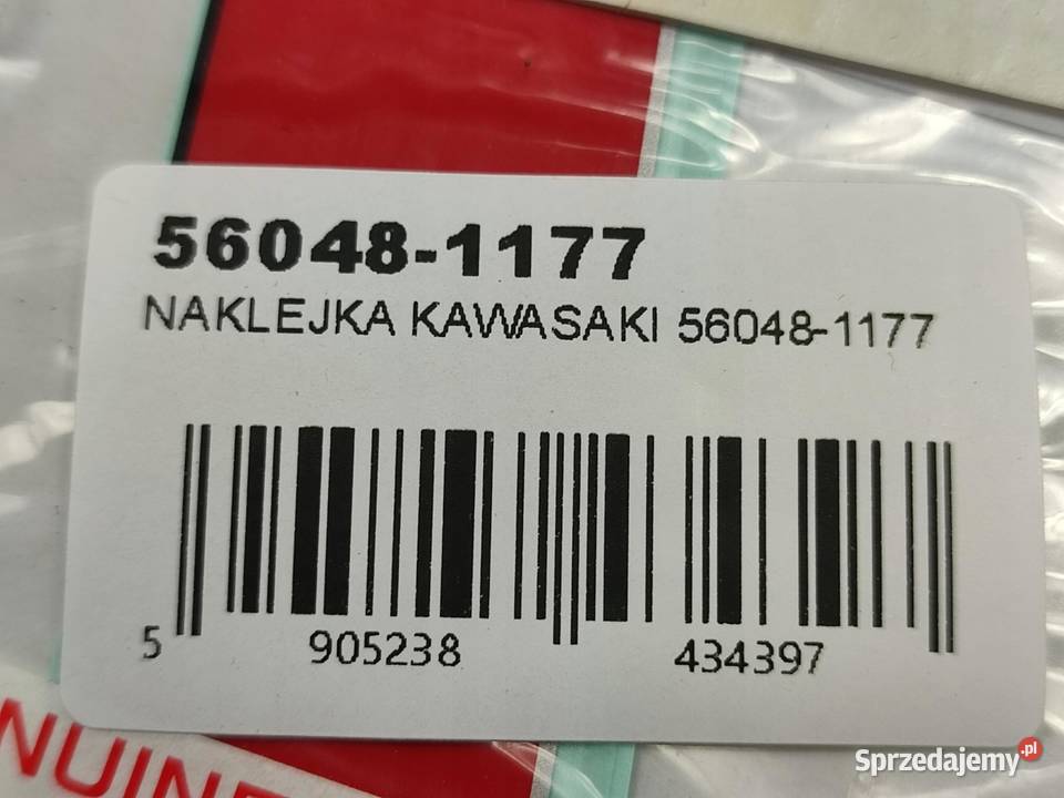 NAKLEJKA POD CZACHĘ PRAWA STR KAWASAKI ZX1000B1 lubelskie
