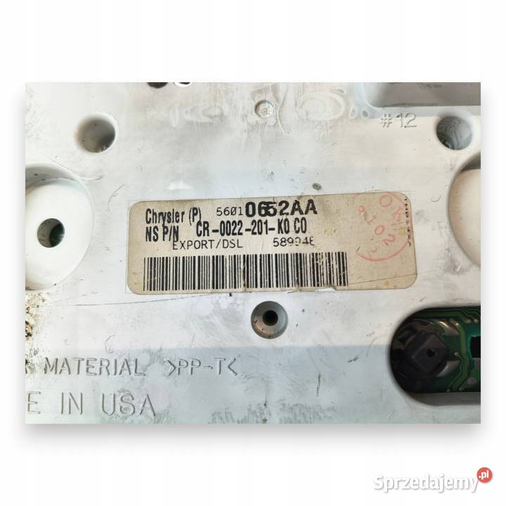 LICZNIK ZEGARY 56050936AB Jeep Grand Cherokee II lubelskie Chełm