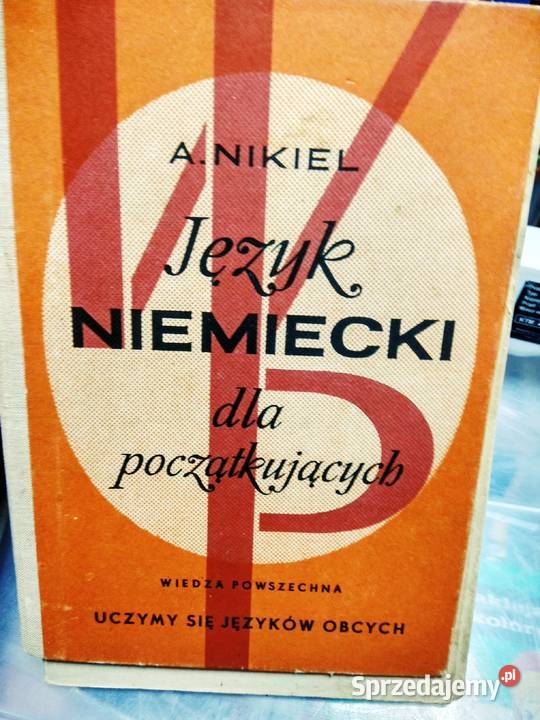 Niemiecki początkujących Nikiel antykwariat Antykwariat mazowieckie Warszawa sprzedam