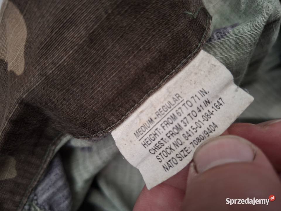 Bluza BDU Us Army Woodland Medium Regular Kielce sprzedam
