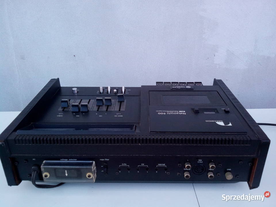 Magnetofon Nakamichi 500 ładny sprawny Kąty Wrocławskie