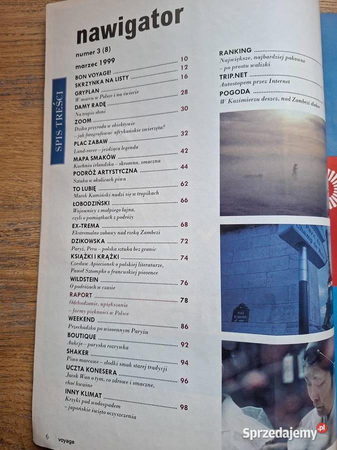 Voyage 38 marzec 1999 Czasopisma