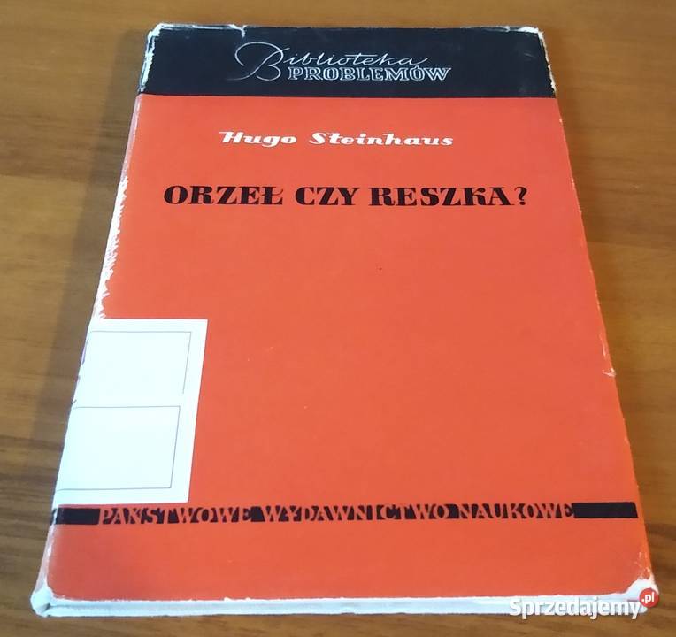 Orzeł czy reszka Hugo Steinhaus il wykonał Gdańsk sprzedam