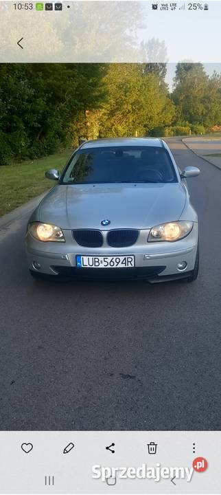 BMW E 87 20 BENZYNA GAZ sprzedam