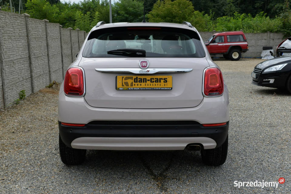 Fiat 500x 14T 140 Klima dwustrefowa Półskóra ASR (kontrola trakcji) 500X