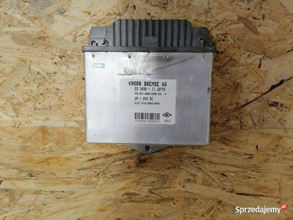 Sterownik ABS Knorr MAN F90 ES 1030II 16772 Pleszew