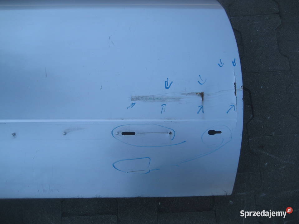 opel astra ii 2 g cabrio drzwi prawe osobowe